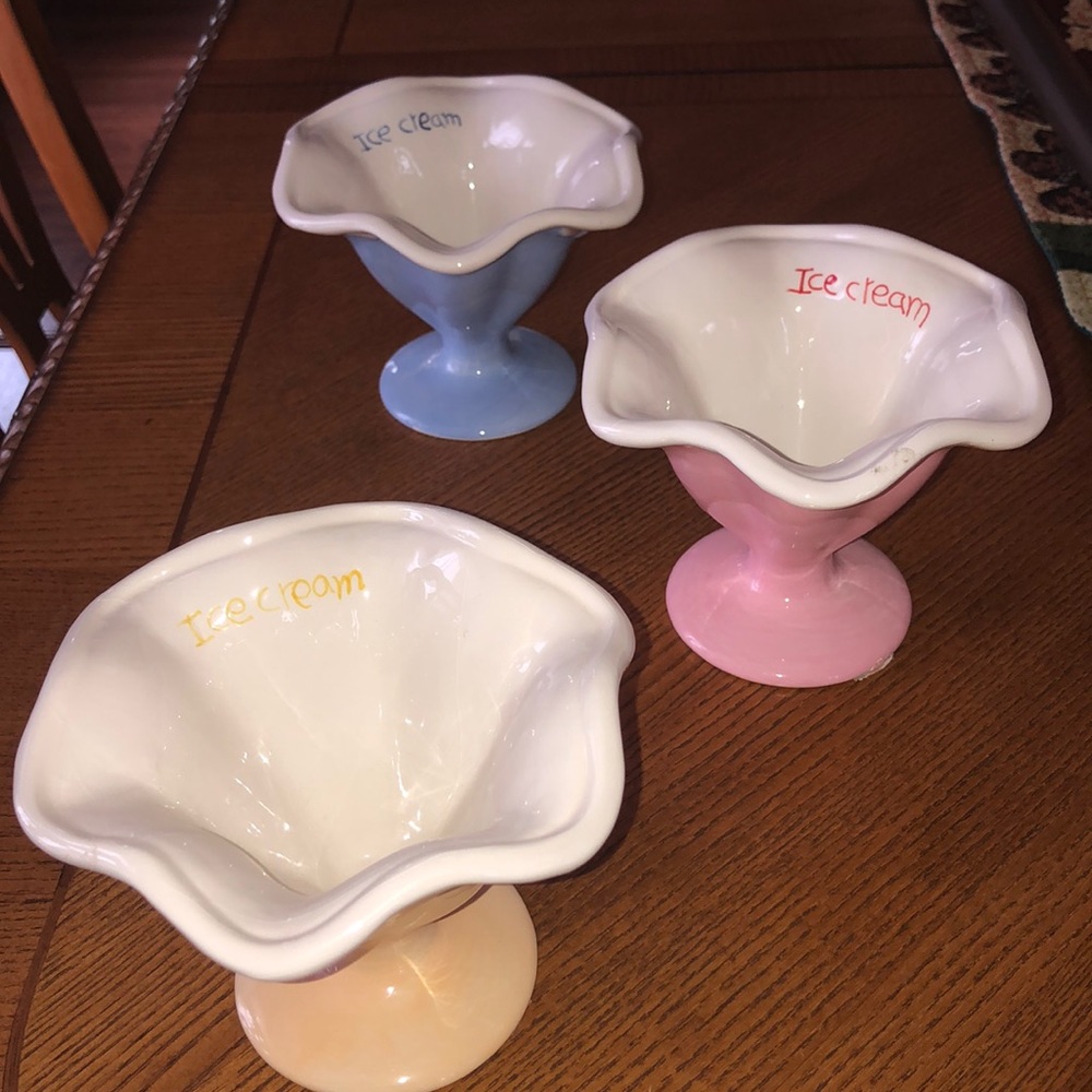 Variety of Ice Cream Bowls